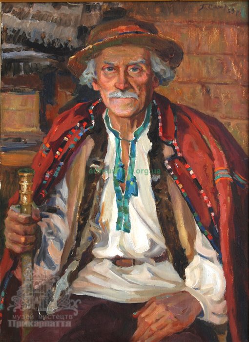 Петро Сахро (1918–1987) «Старий гуцул» - artmuseum.org.ua